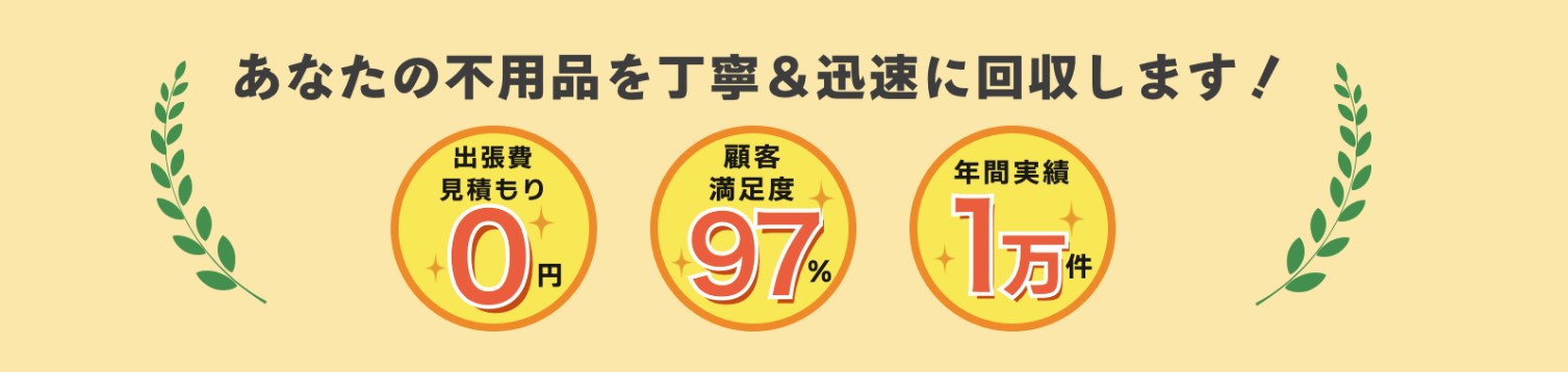 不用品回収ポルテの口コミ評判