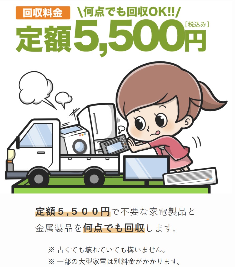 グリーンズリサイクルの料金