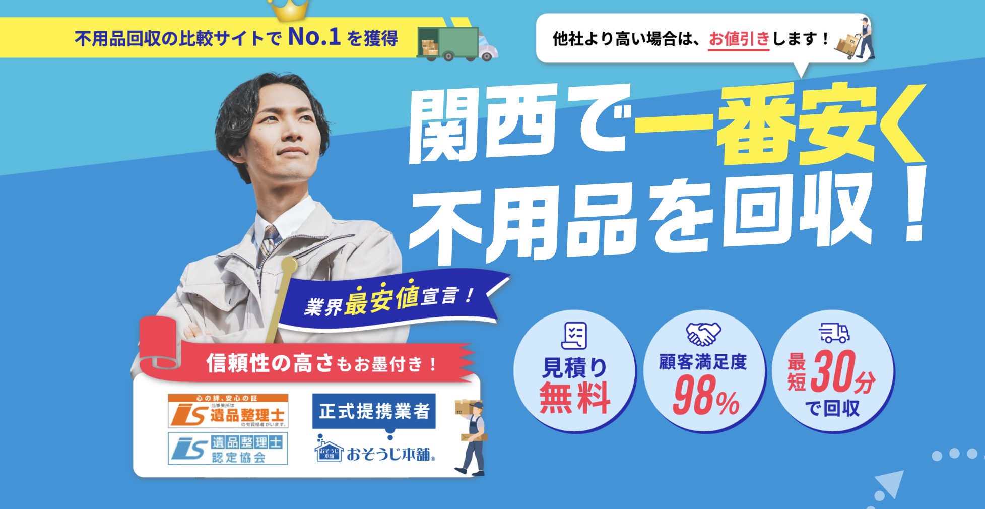 不用品回収リセットの口コミを実際の利用者から徹底調査！